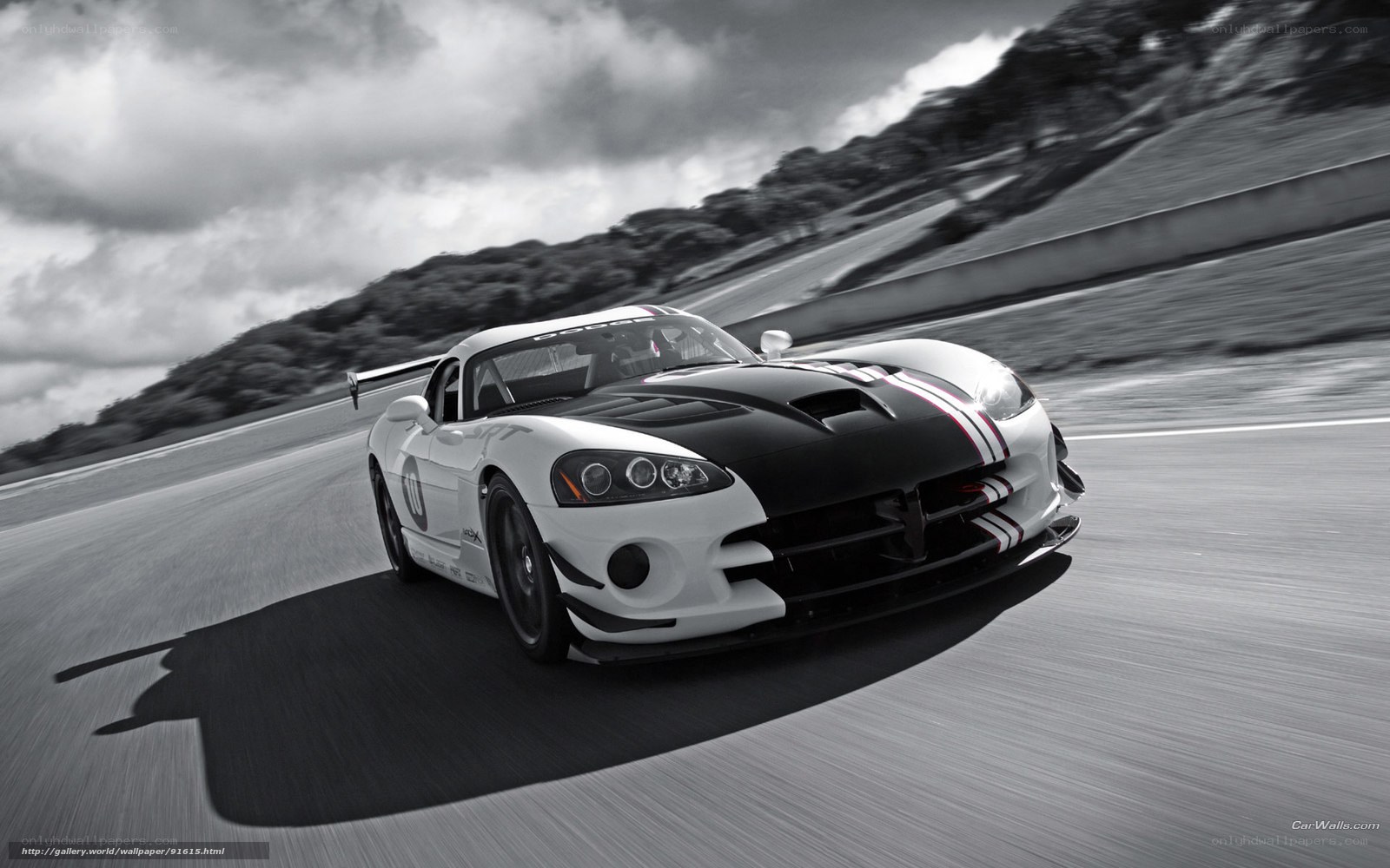 white race car on track