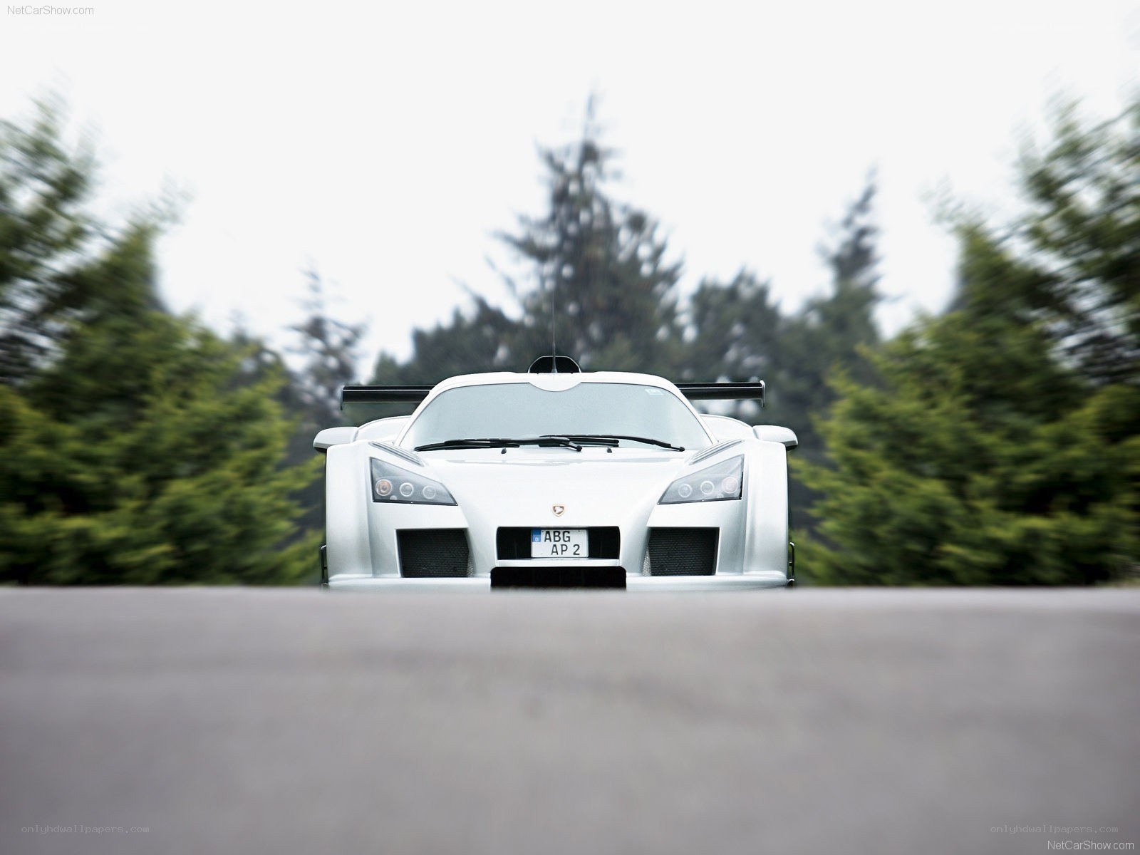 white race car on track