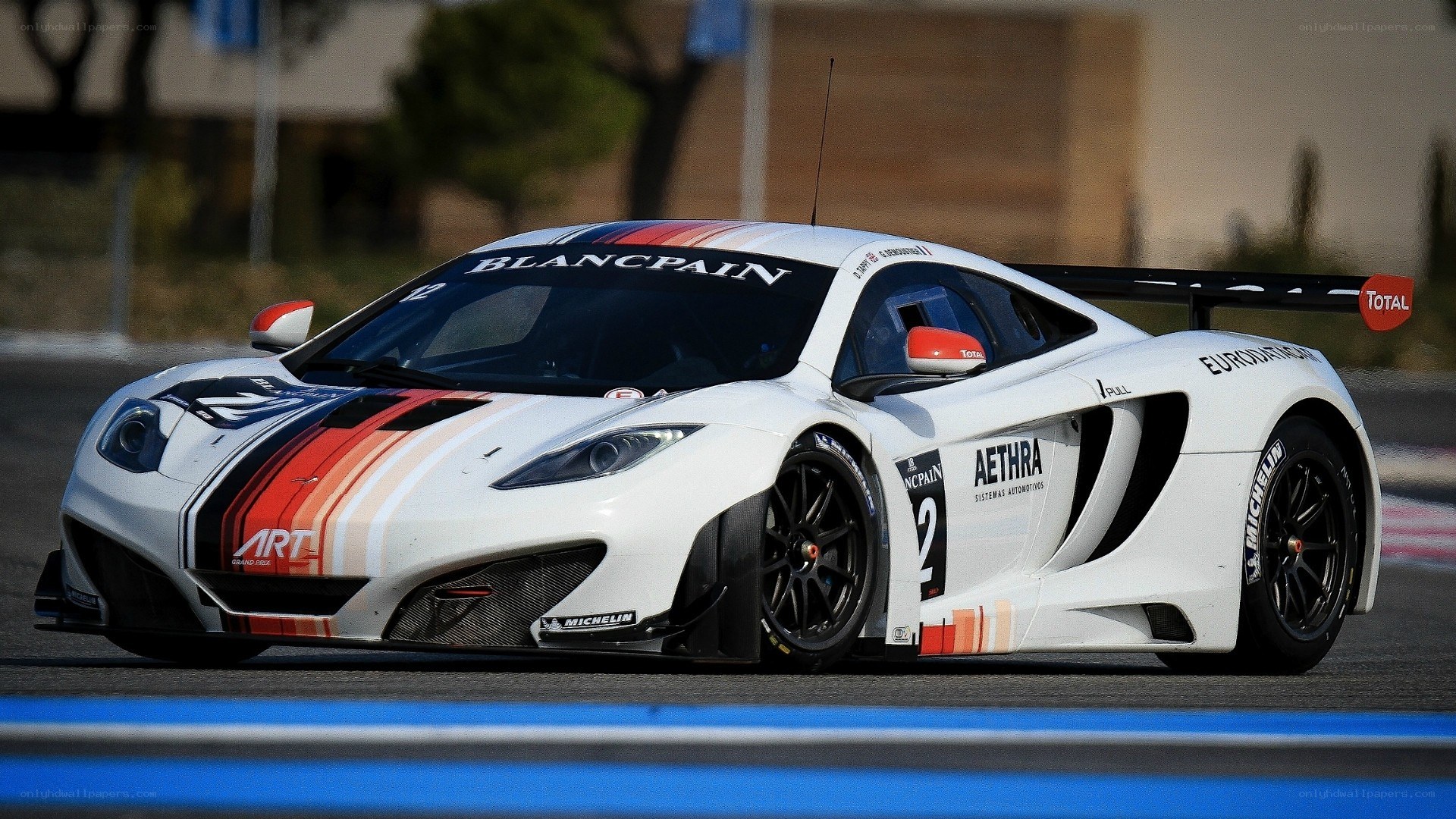 white race car on track