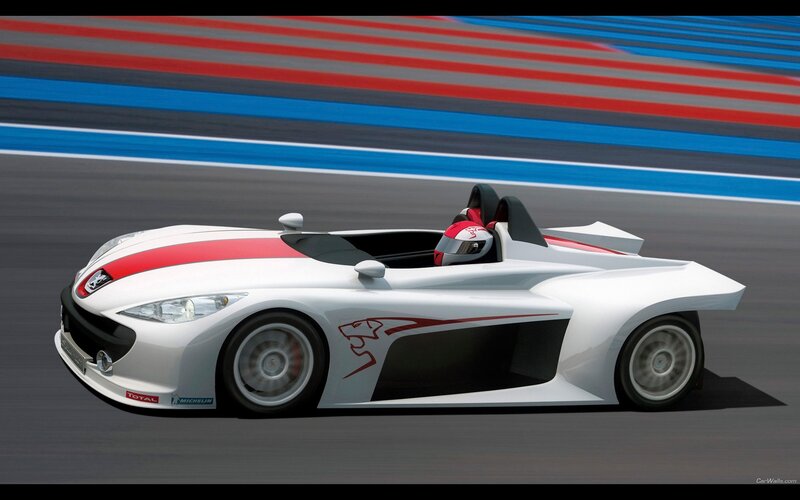 White Race Car on Track — Dynamic, 3d Render, Driver, Race Track