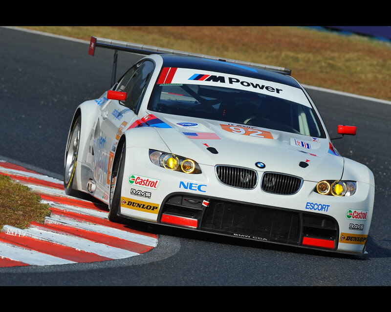 White Race Car on Track — Dynamic, Afternoon, Photograph, Race Car