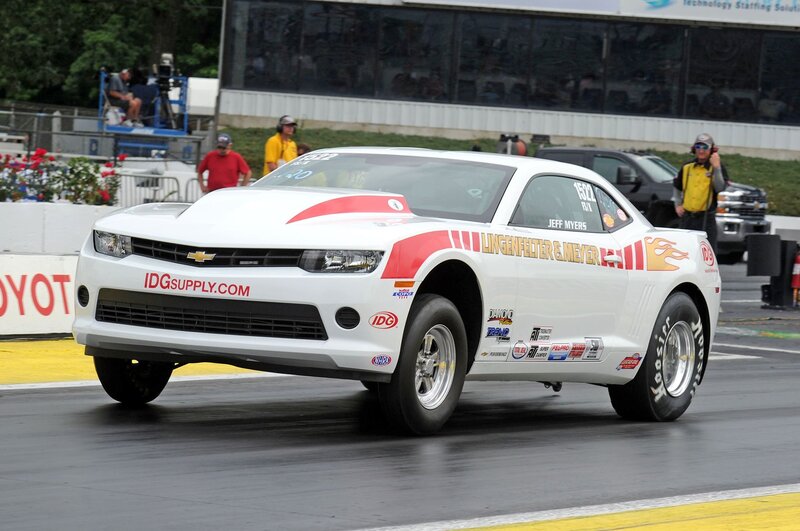 White Race Car on Track — Dynamic, Afternoon, Photograph, Race Track, Spectators