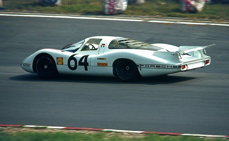 White Race Car on Track — Dynamic, Afternoon, Photograph, Race Track