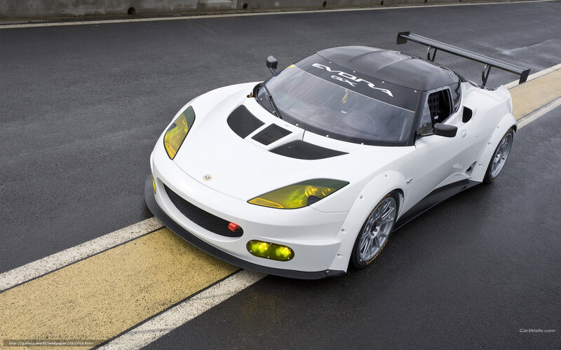 White Race Car on Track — Dynamic, Photograph, Race Track
