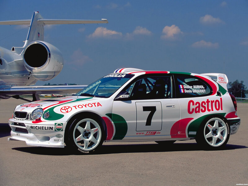 White Race Car — Outdoor, Afternoon