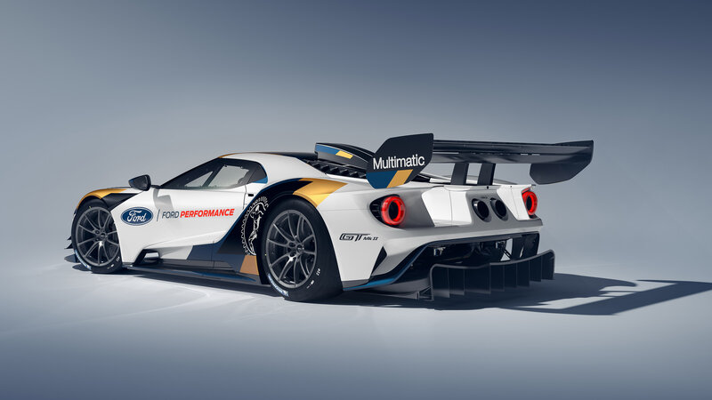 White Race Car — Professional