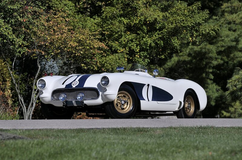 White Race Car — Serene, Autumn, Photograph