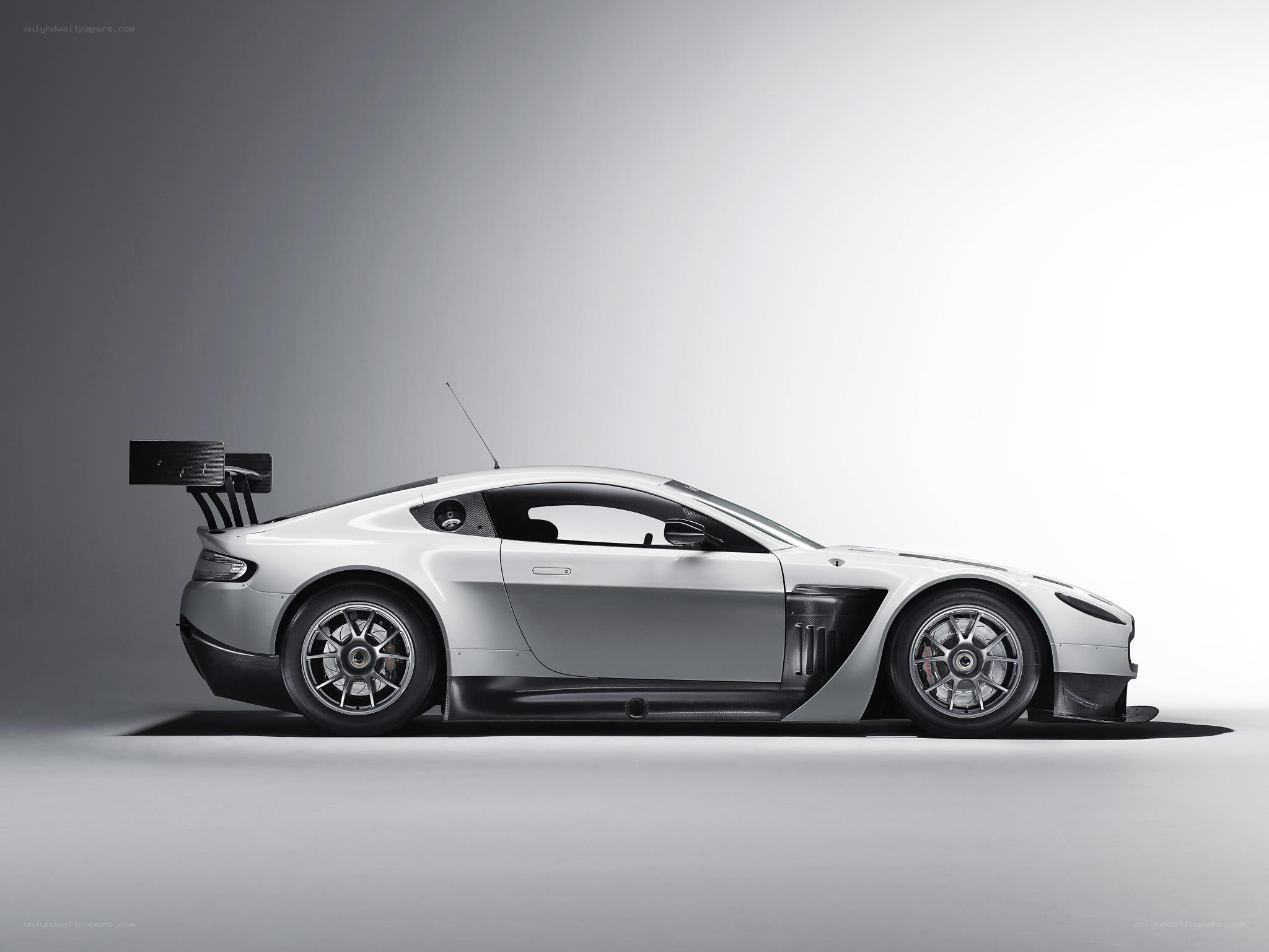 white race car side view