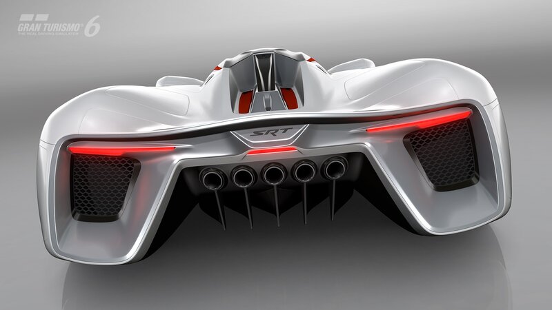 White Race Car — Silver, Futuristic