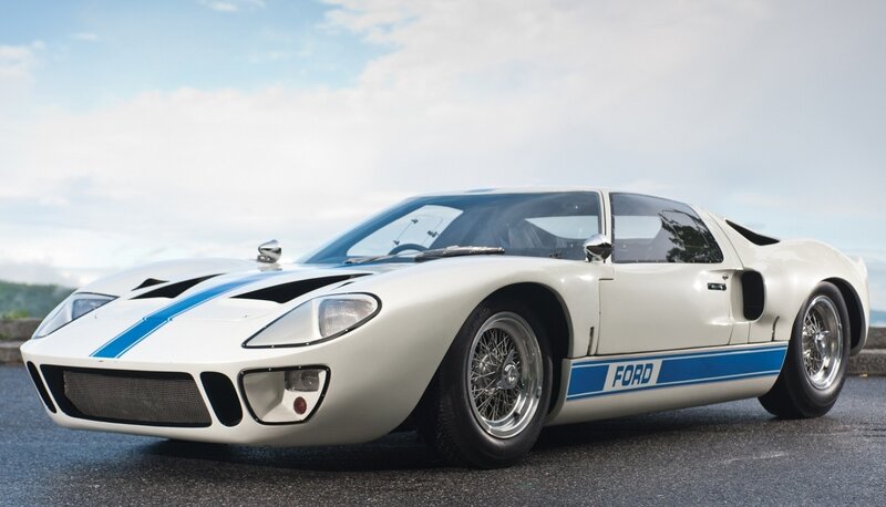 White Racing Car — Calm, Afternoon, Photograph, Blue Stripes