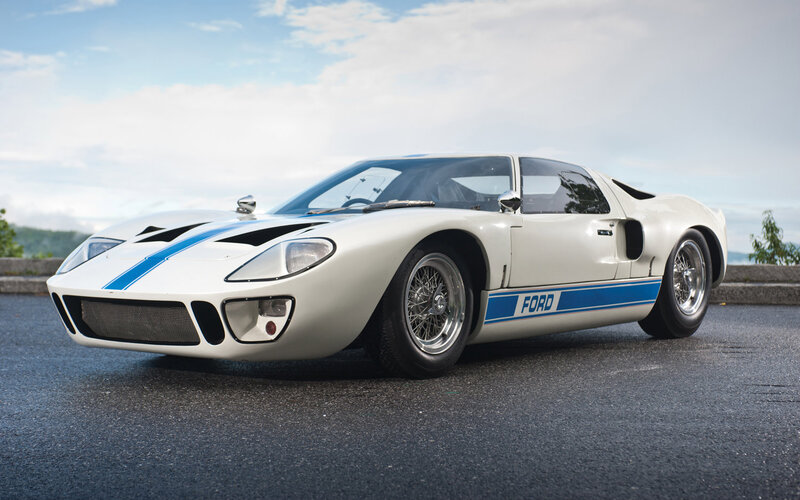 White Racing Car — Calm, Afternoon