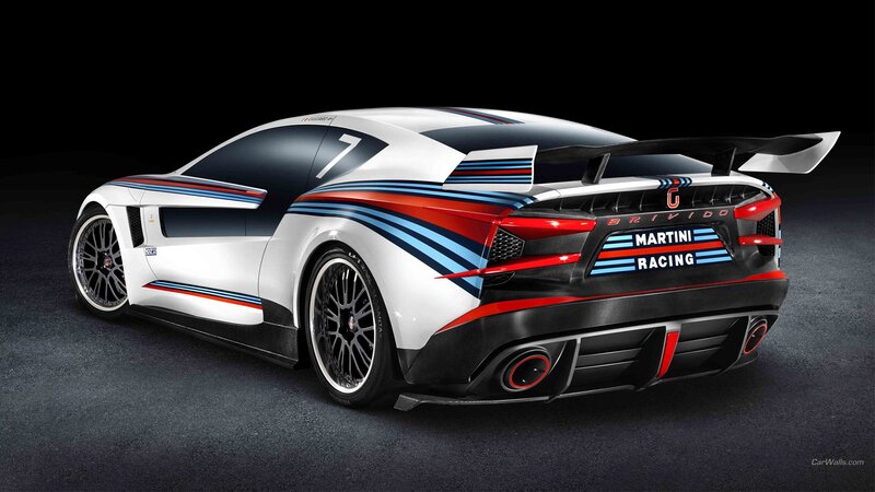 White Racing Car — Dramatic, 3d Render