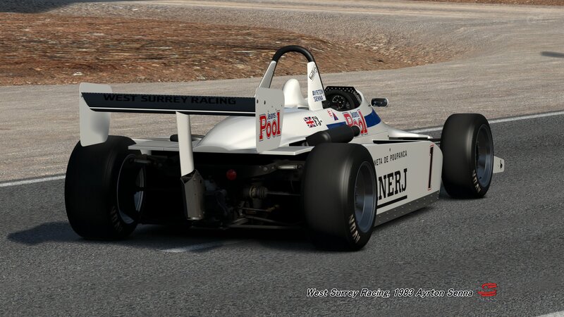White Racing Car — Neutral