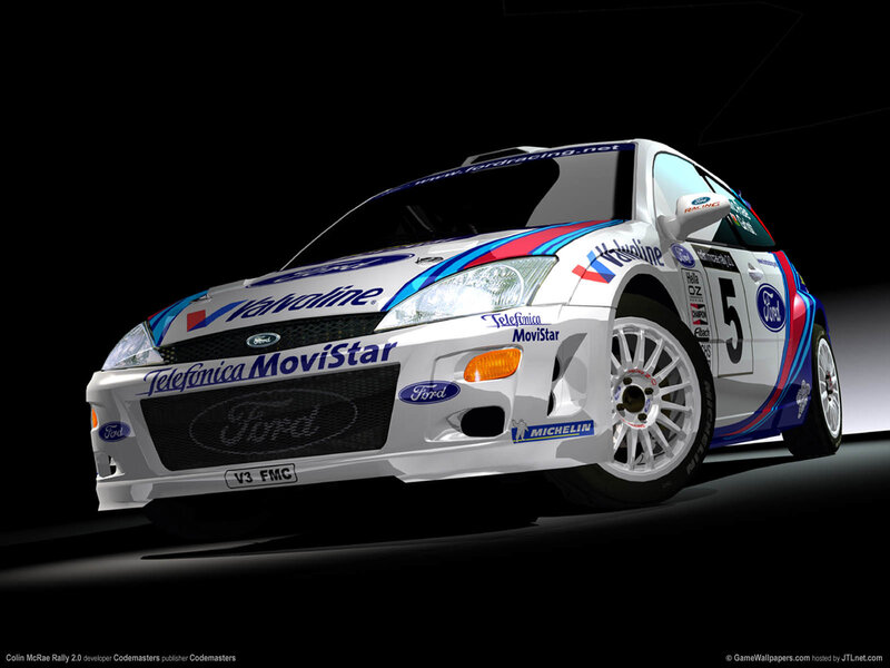 White Rally Car — Dramatic, 3d Render, Racing Decals