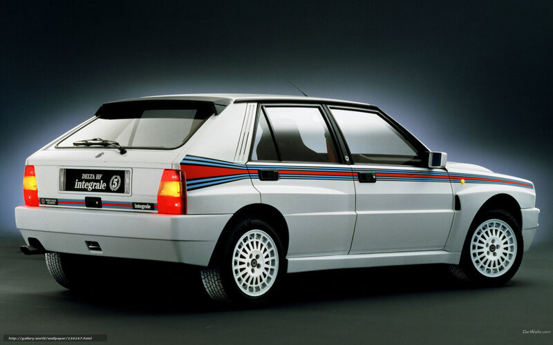 White Rally Car — Dramatic