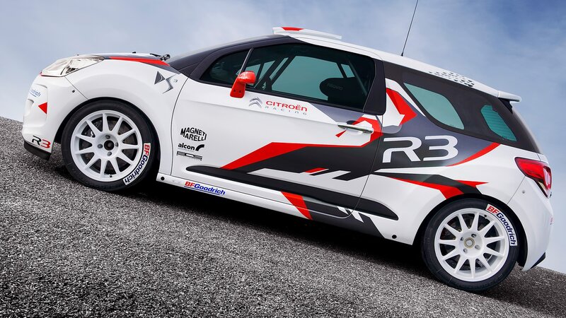 White Rally Car — Dynamic, Photograph, Rally Car