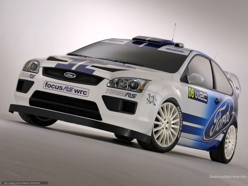 White Rally Car — Neutral, Photograph, Racing Decals