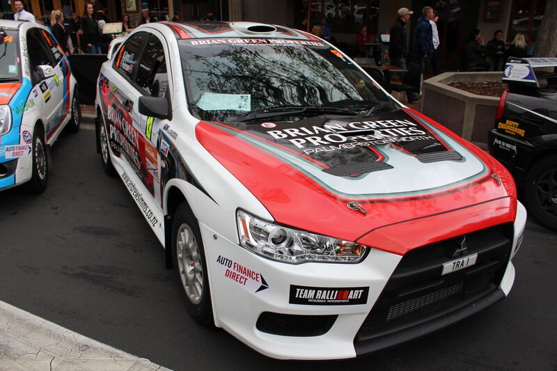 White Rally Car — Public