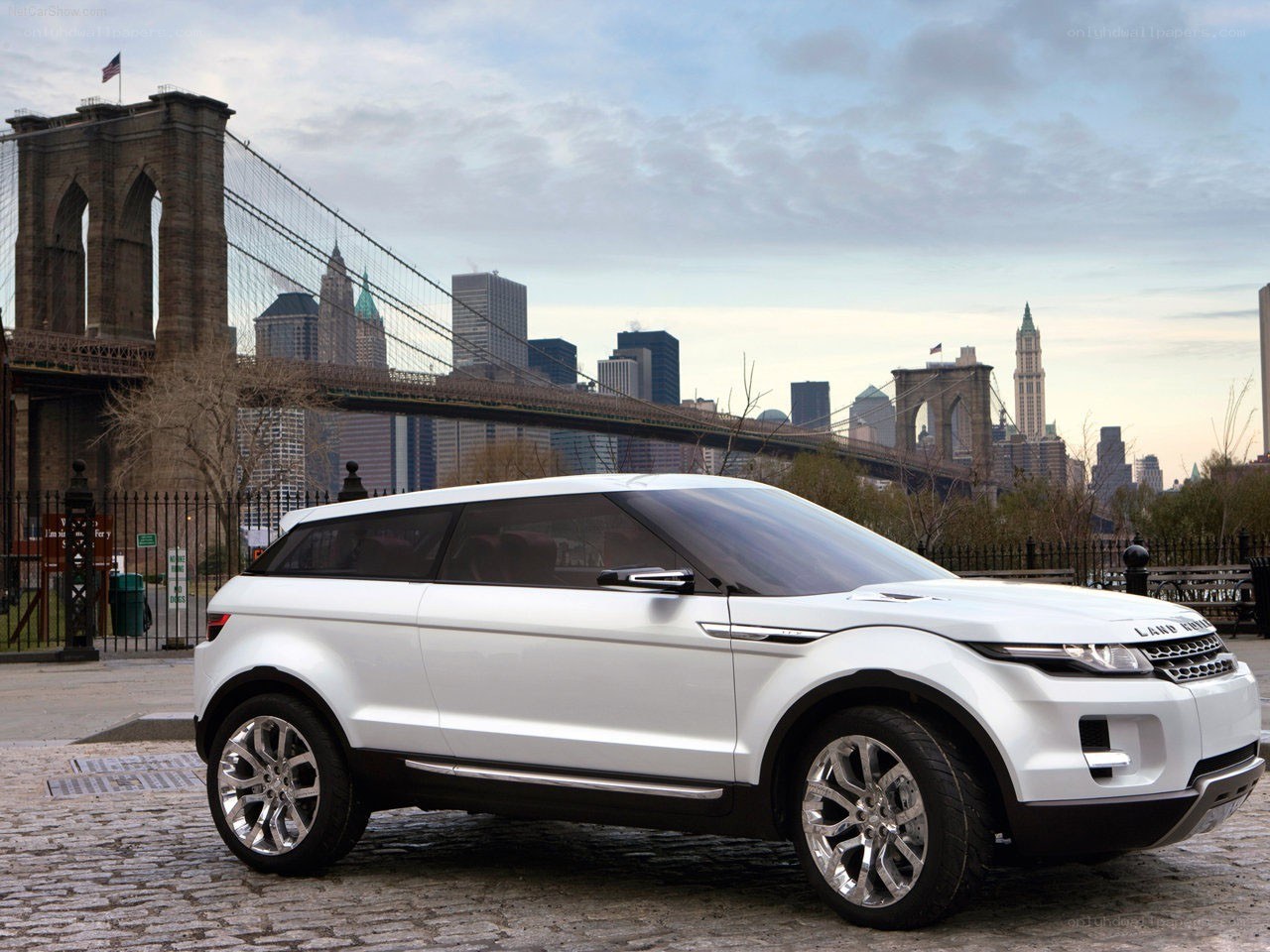 White Range Rover Concept