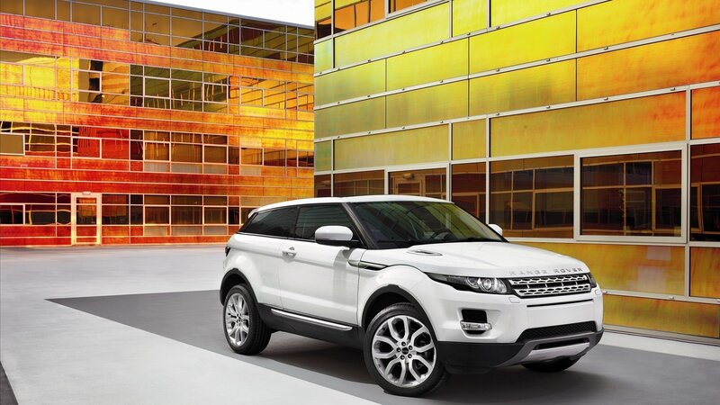 White Range Rover Evoque — Modern, Afternoon, Photograph, Building, Windows