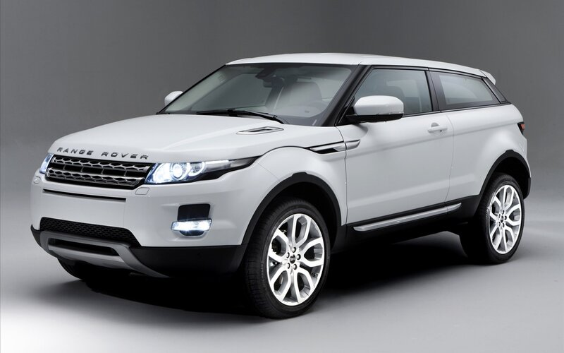 White Range Rover Evoque — Neutral, Photograph
