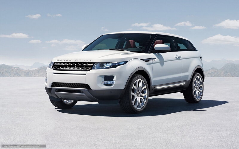 White Range Rover Evoque — Serene, Afternoon