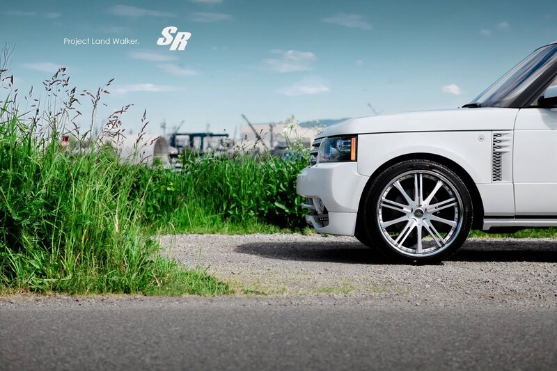 White Range Rover — Serene, Afternoon