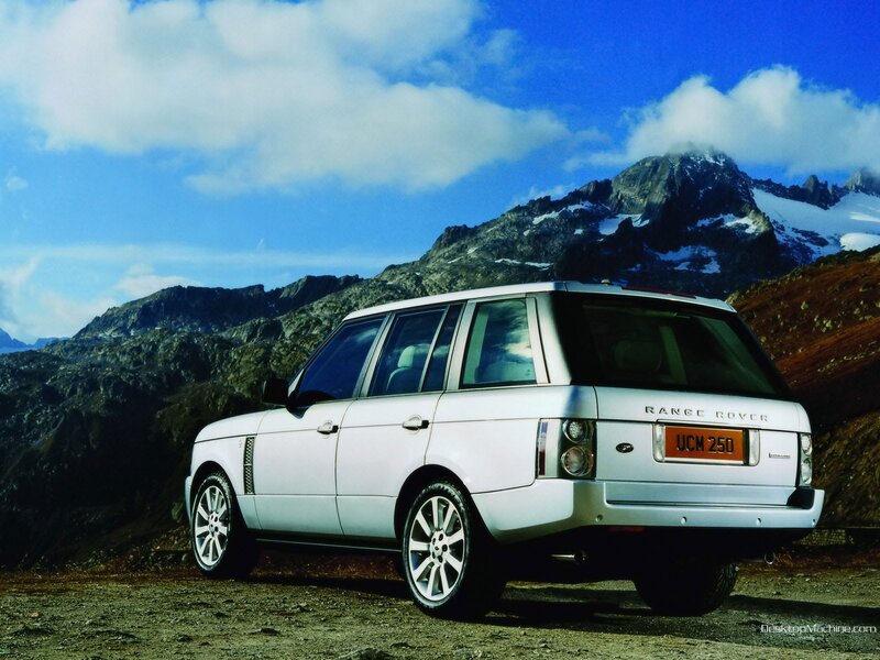 White Range Rover — Silver, Dramatic