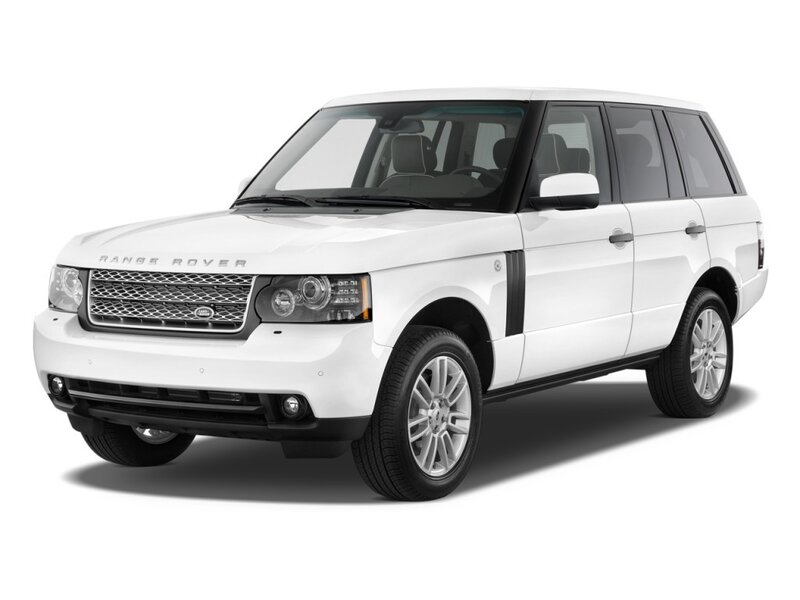 white range rover suv