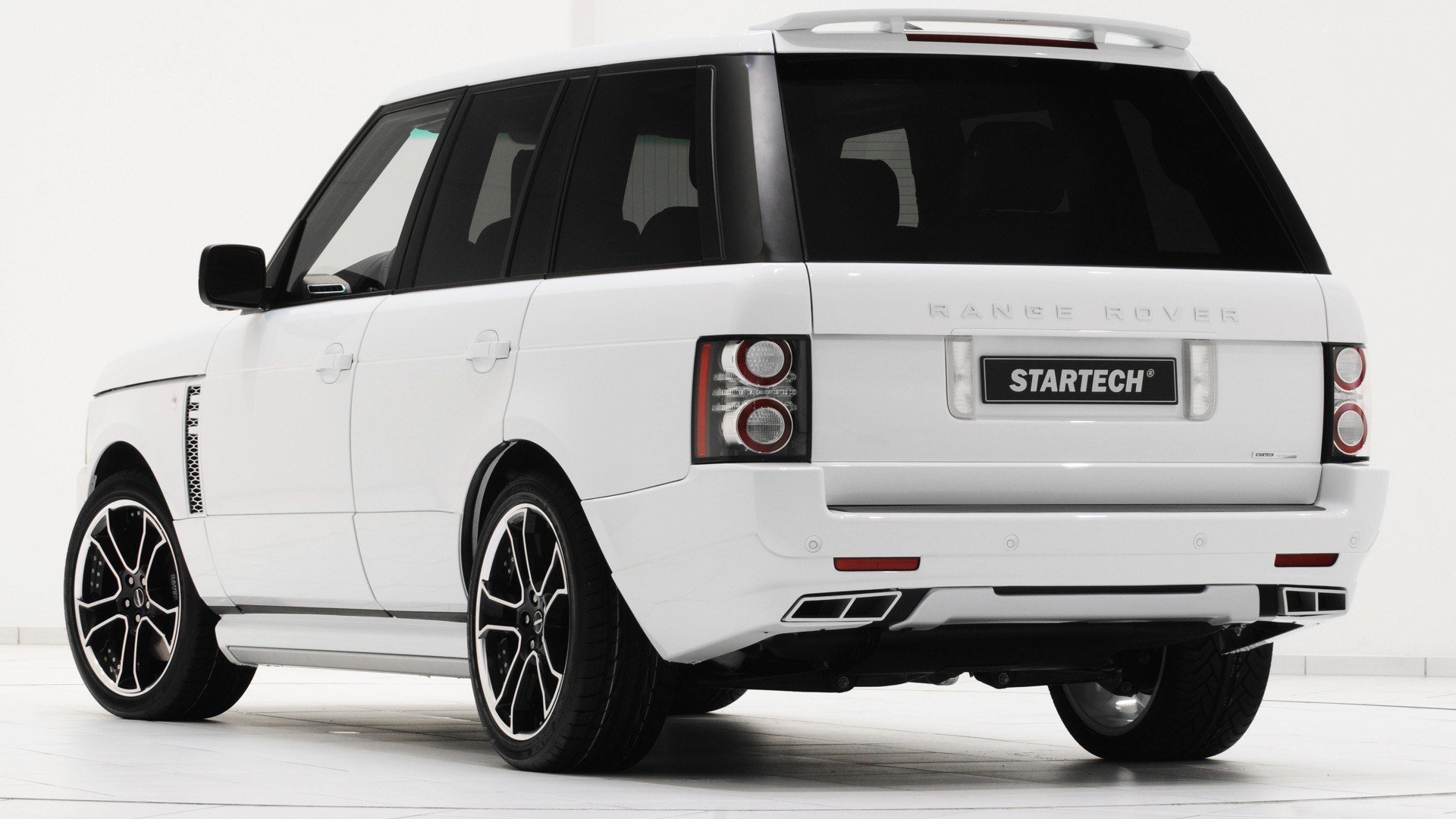 white range rover suv