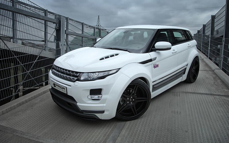 white range rover suv