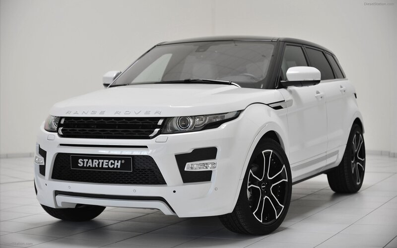 White Range Rover Suv — Neutral, Photograph, Black Wheels, Front Grille