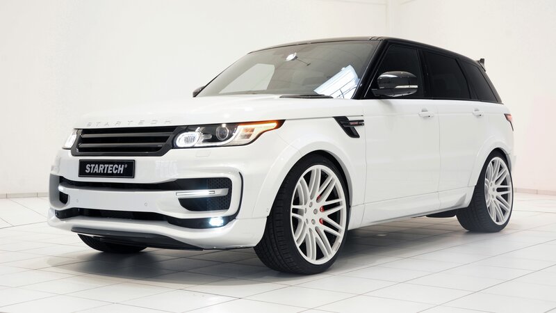 White Range Rover Suv — Neutral, Photograph, Car, Wheels