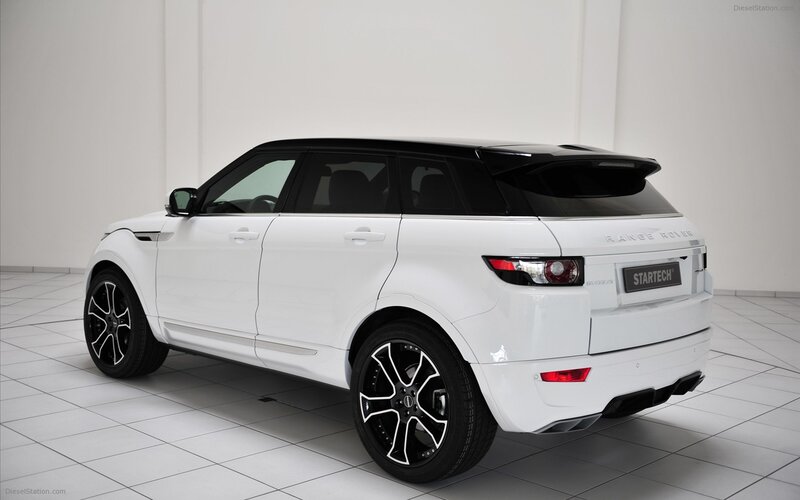 White Range Rover Suv — Neutral, Photograph