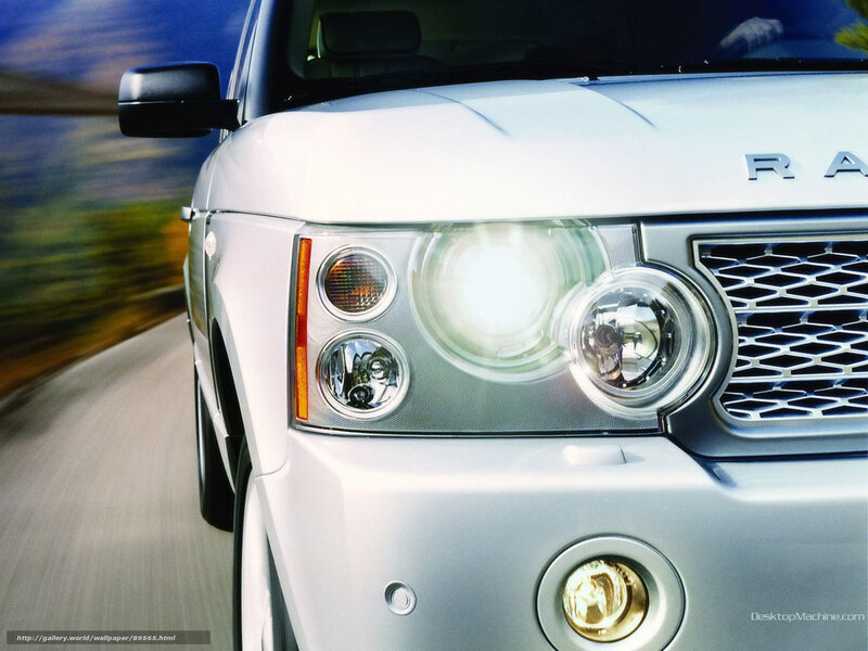 White Range Rover
