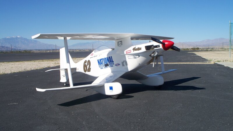 White Remote-controlled Airplane