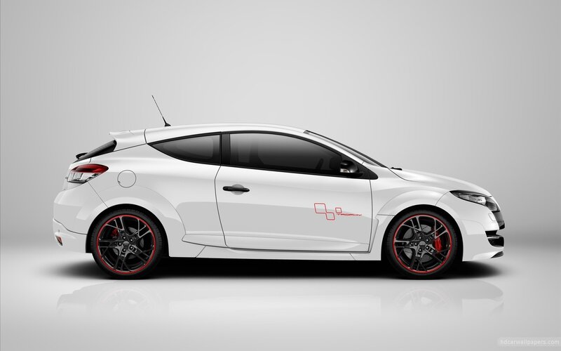 White Renault Megane — Neutral, 3d Render