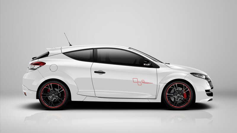 White Renault Megane — Neutral