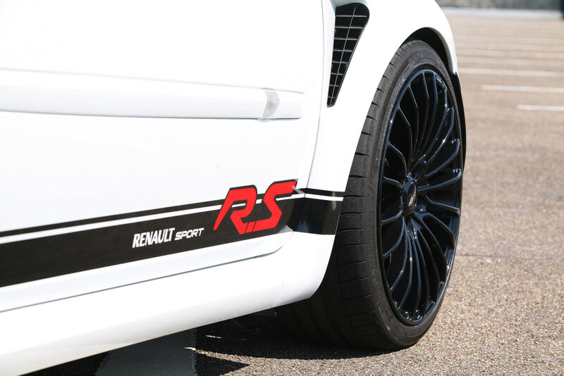 White Renault Sport Car — Neutral