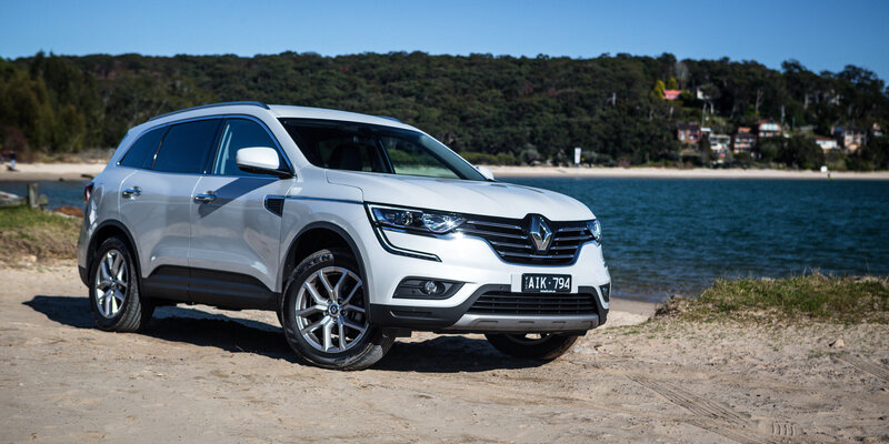 White Renault Suv