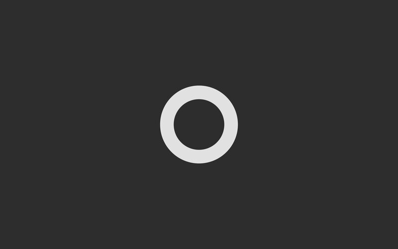 white ring on dark background