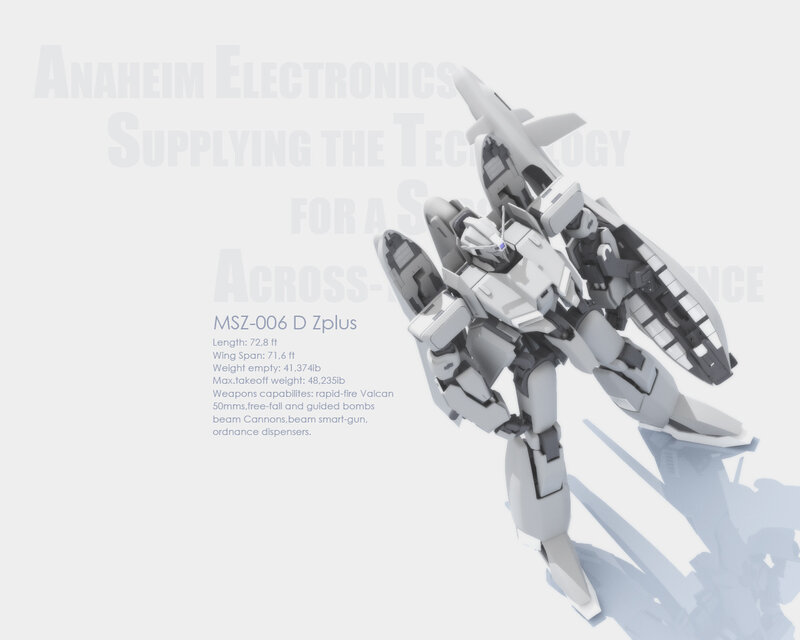 White Robot Mech