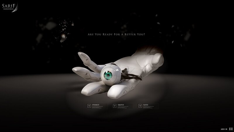 White Robotic Hand