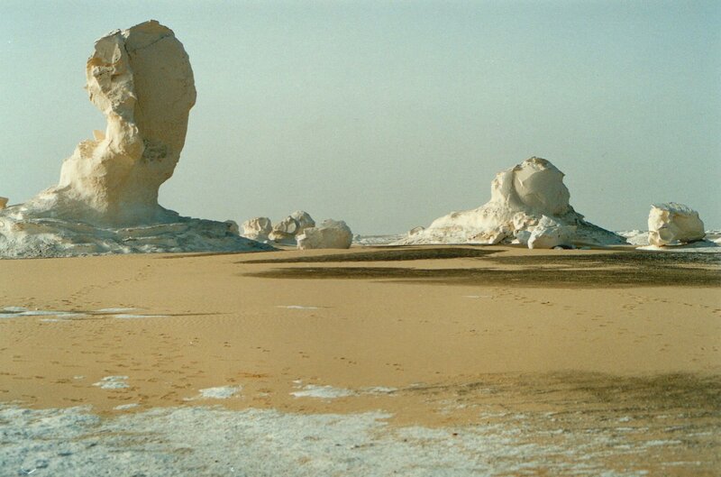 White Rock Formations