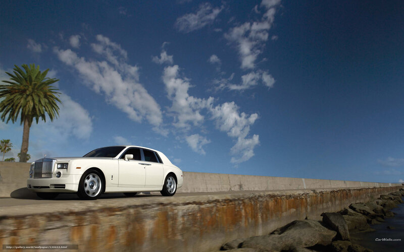 White Rolls-royce Car