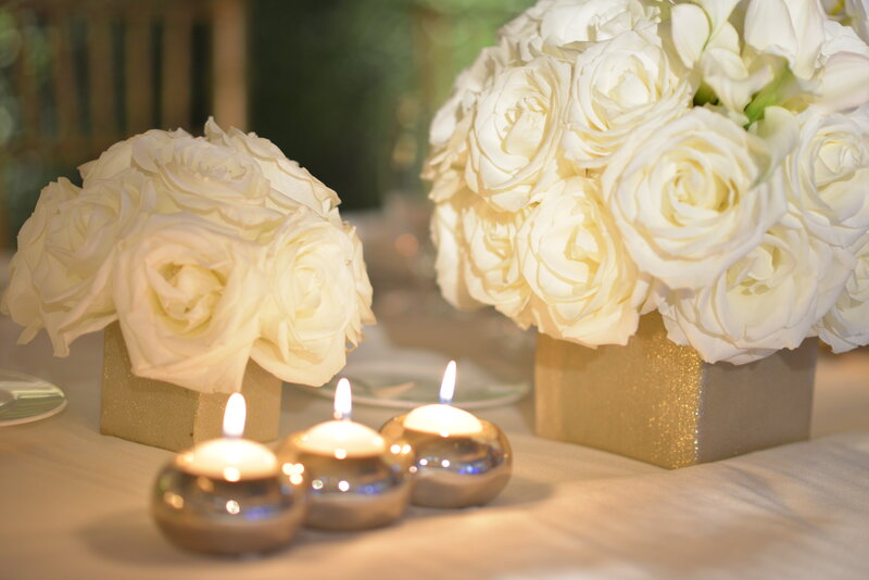 White Rose Arrangements
