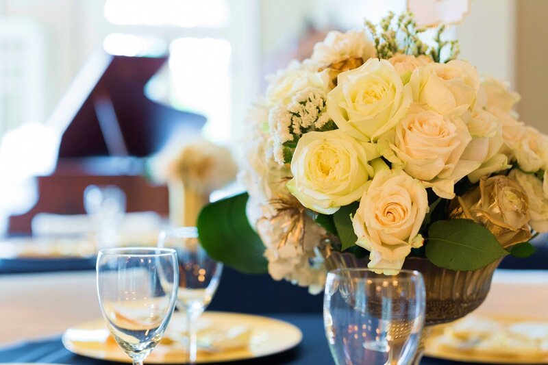 White Rose Bouquet — Elegant, Afternoon