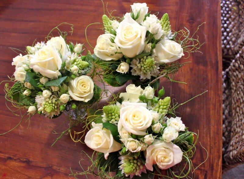White Rose Bouquets