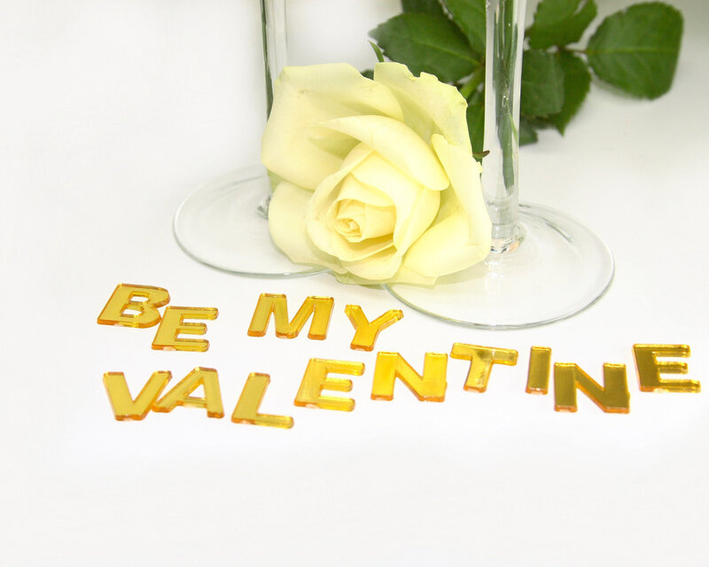 White Rose in Glass — Romantic