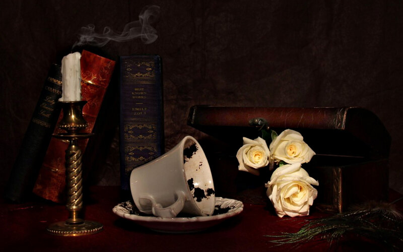 White Roses and Books
